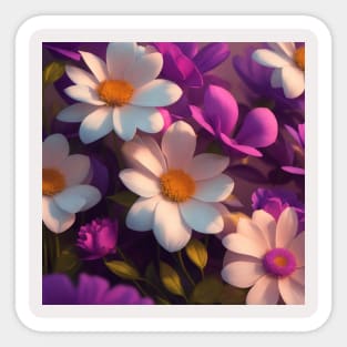 flowers pattern Sticker